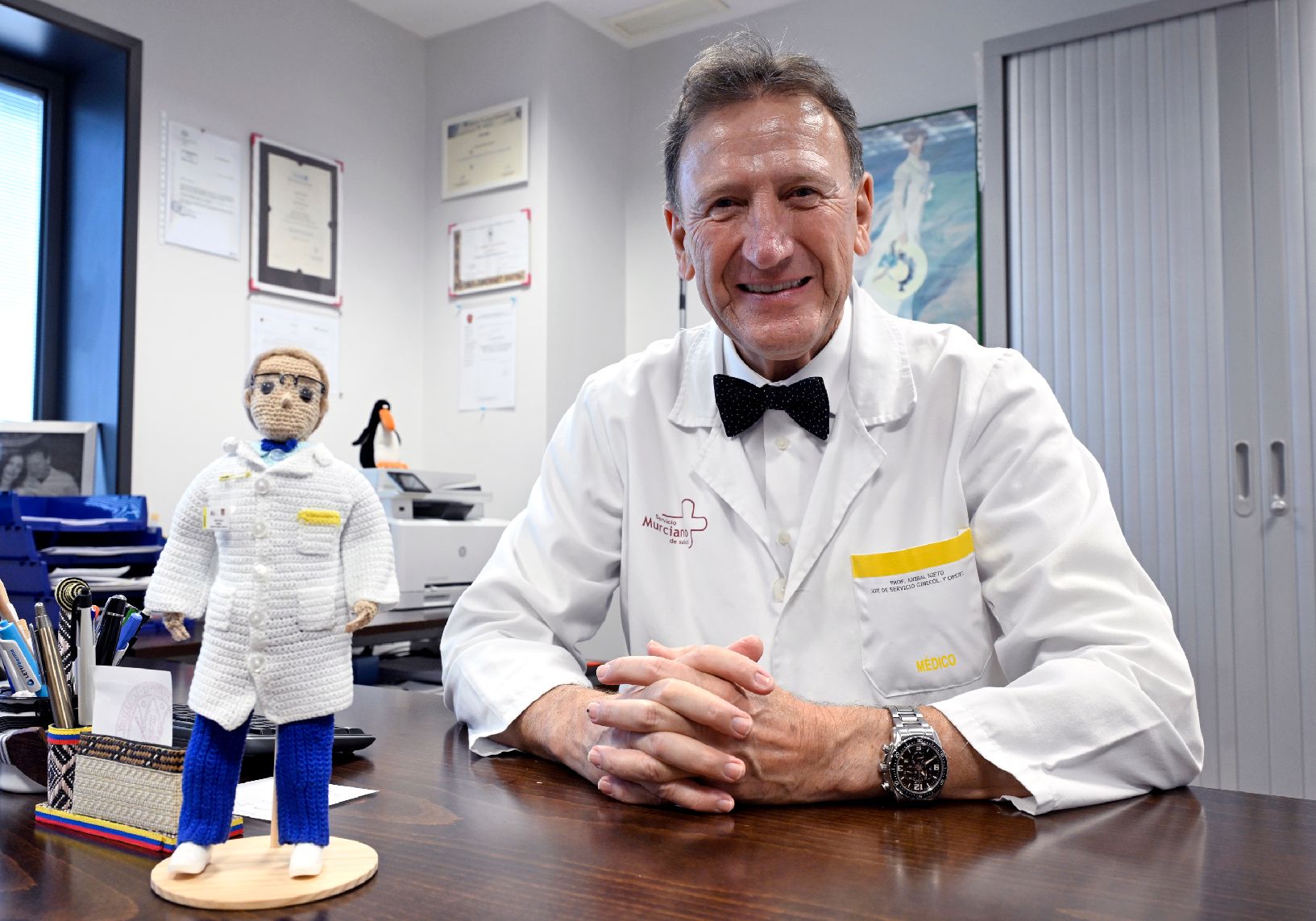 An&iacute;bal Nieto, Premio Hip&oacute;crates 2026 del Colegio de M&eacute;dicos a la trayectoria y dedicaci&oacute;n profesional<br>