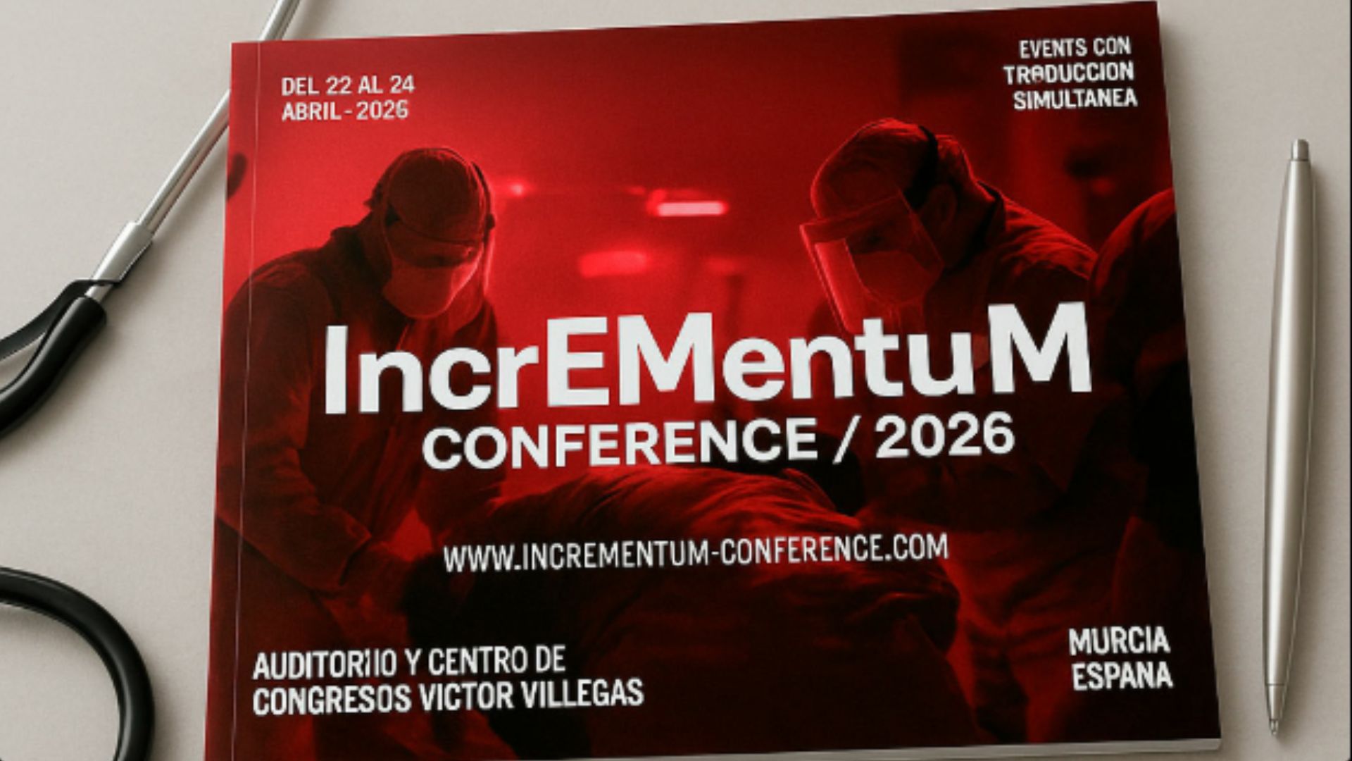 Abierta la solicitud para las becas de inscripción en la Conferencia Internacional IncrEMentuM concedidas por el Colegio de Médicos hasta el 31 de octubre<br>