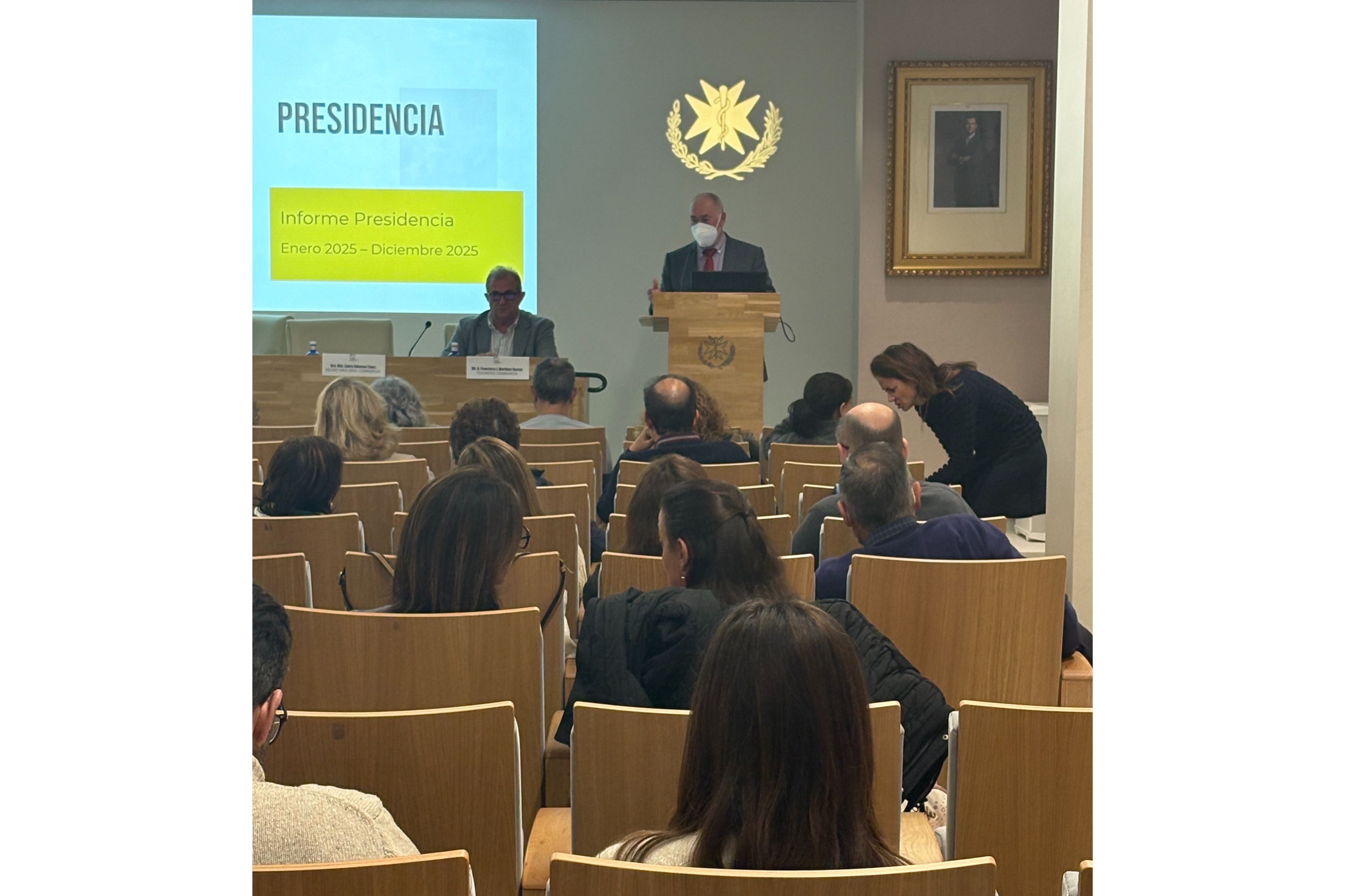 Aprobados los presupuestos del Colegio de M&eacute;dicos para el ejercicio 2026<br>