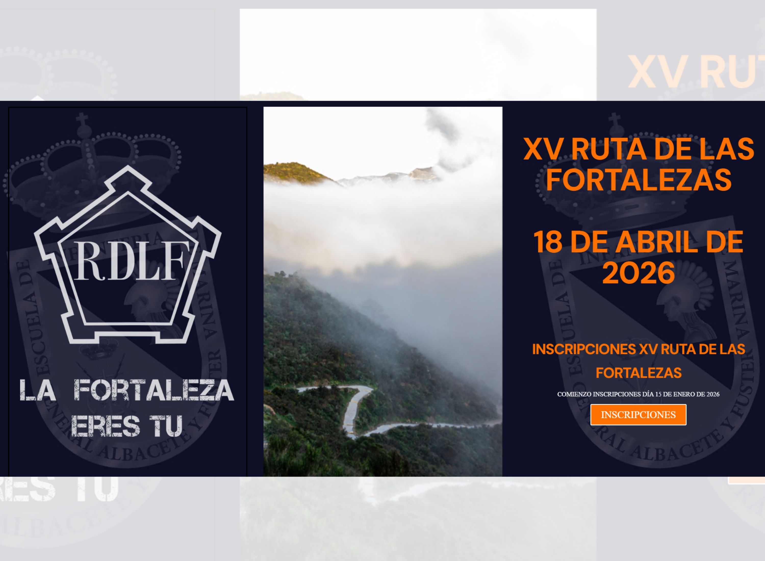 Te recordamos que puedes colaborar como personal voluntario en el hospital de campa&ntilde;a habilitado en la XV Ruta de las Fortalezas de Cartagena<br>