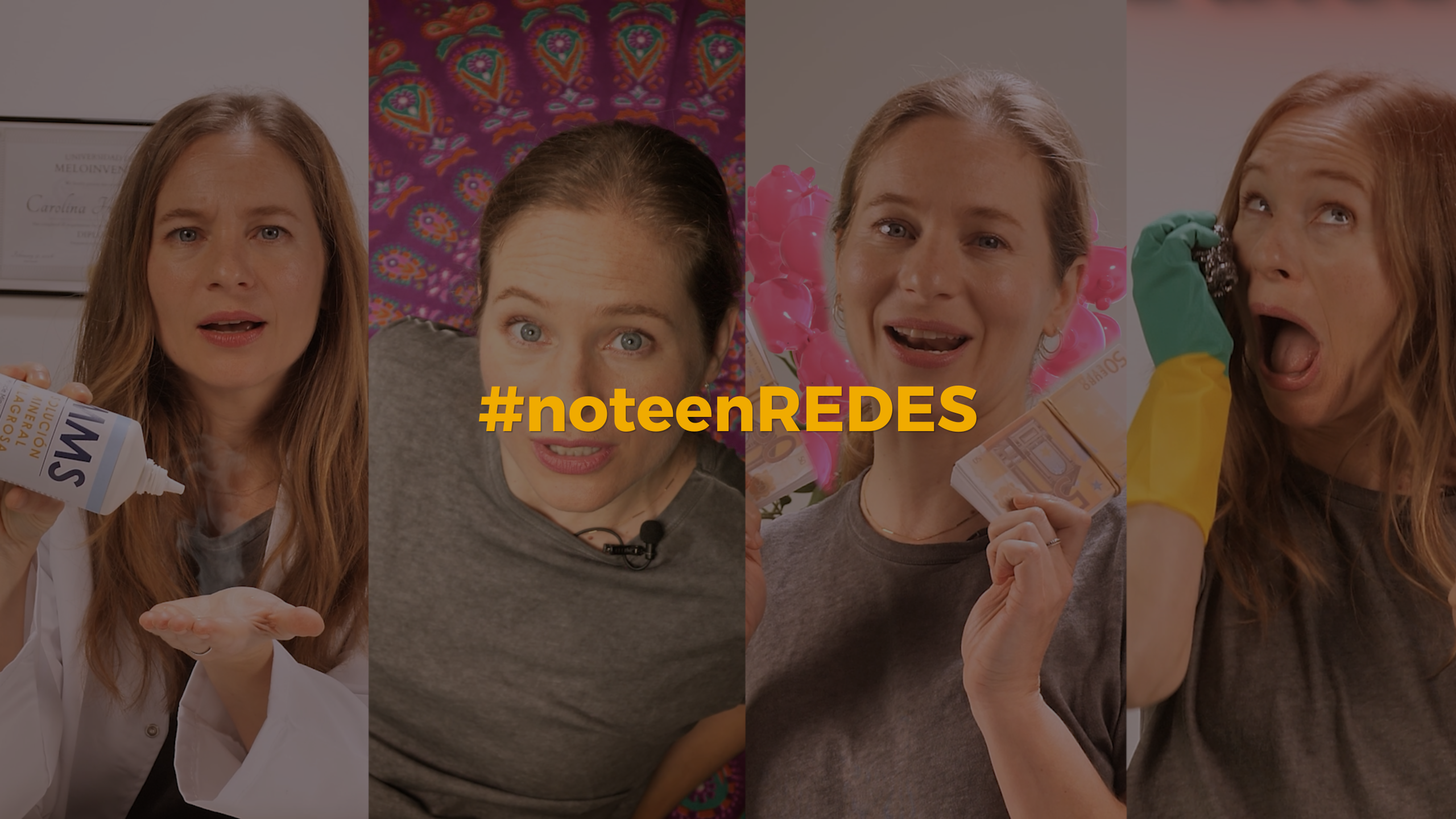 Campa&ntilde;a #noteenREDES para alertar a los j&oacute;venes del riesgo de informarse sobre salud en redes sociales, promovida por la Organizaci&oacute;n M&eacute;dica Colegial<br>