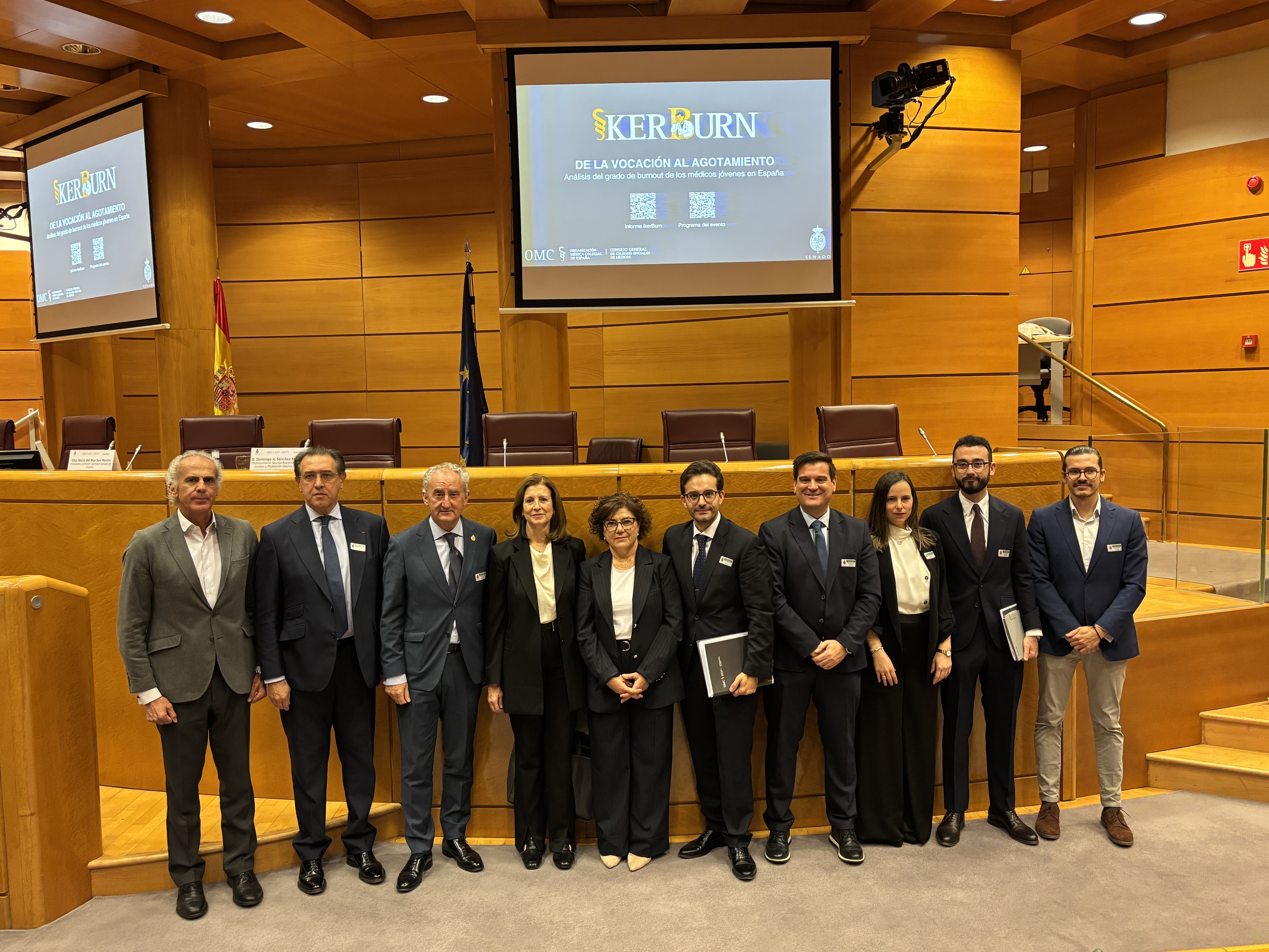 La mitad de los médicos jóvenes en España sufre burnout, según un estudio promovido por la Sección de Médicos Jóvenes de la Organización Médica Colegial<br>